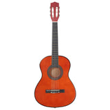 Vidaxl gitaar klassiek beginner en kinderen 3 4 36 lindenhout
