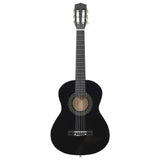 Vidaxl gitaar klassiek beginner en kinderen 1 2 34 zwart