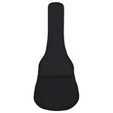 Vidaxl gitaartas voor 1 2 (34 ) klassieke gitaar 94x35 cm stof zwart