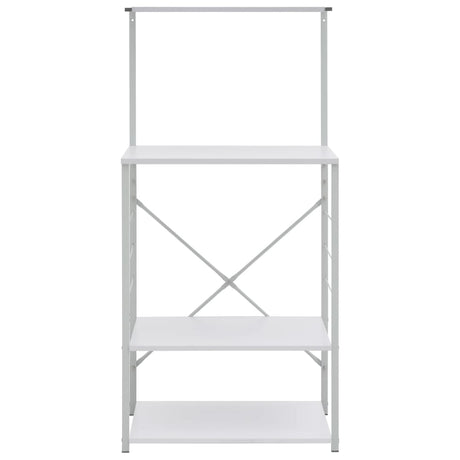 Vidaxl magnetronkast 60x39,6x123 cm bewerkt hout wit