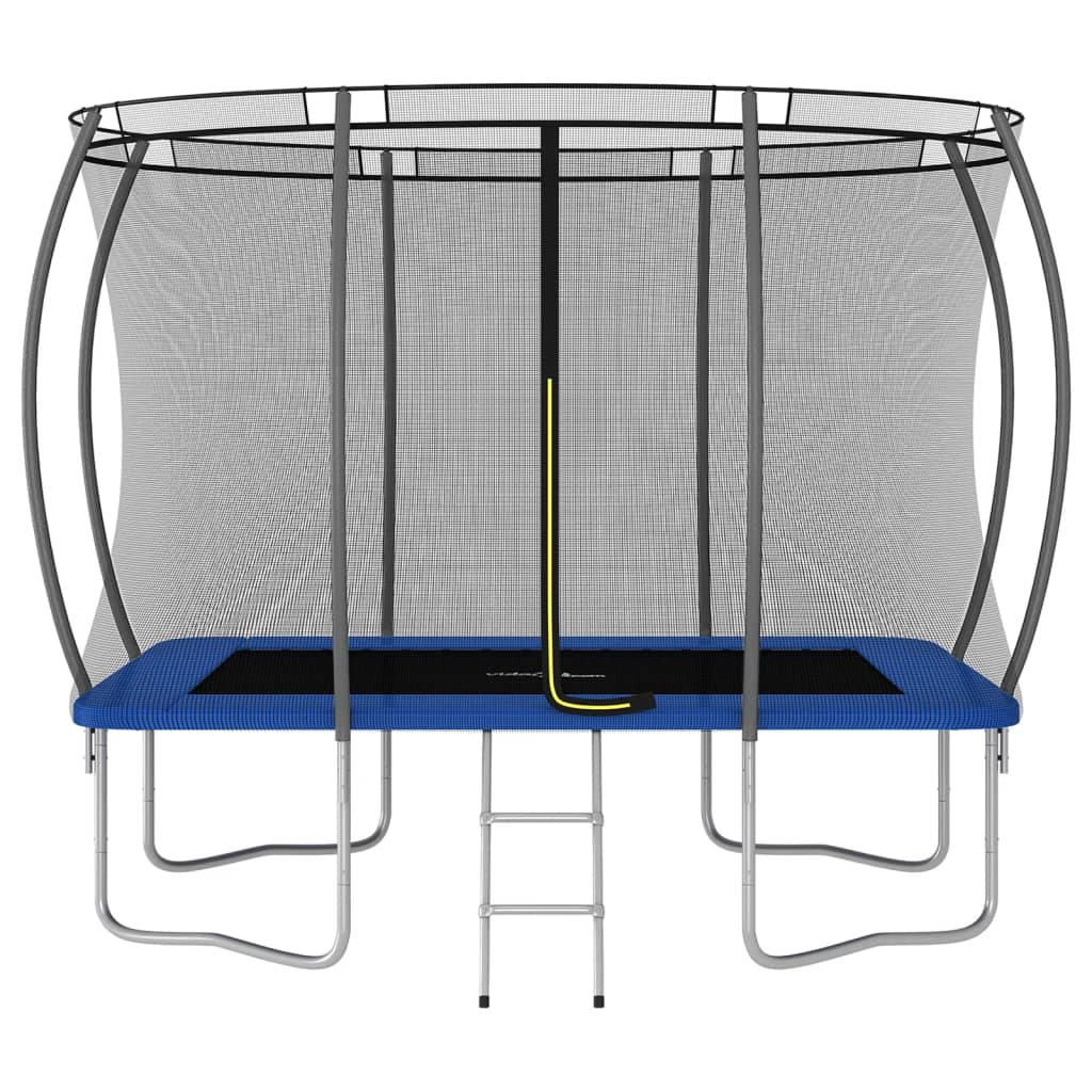 VidaXL Trampolineset rechthoekig 150 kg 274x183x76 cm