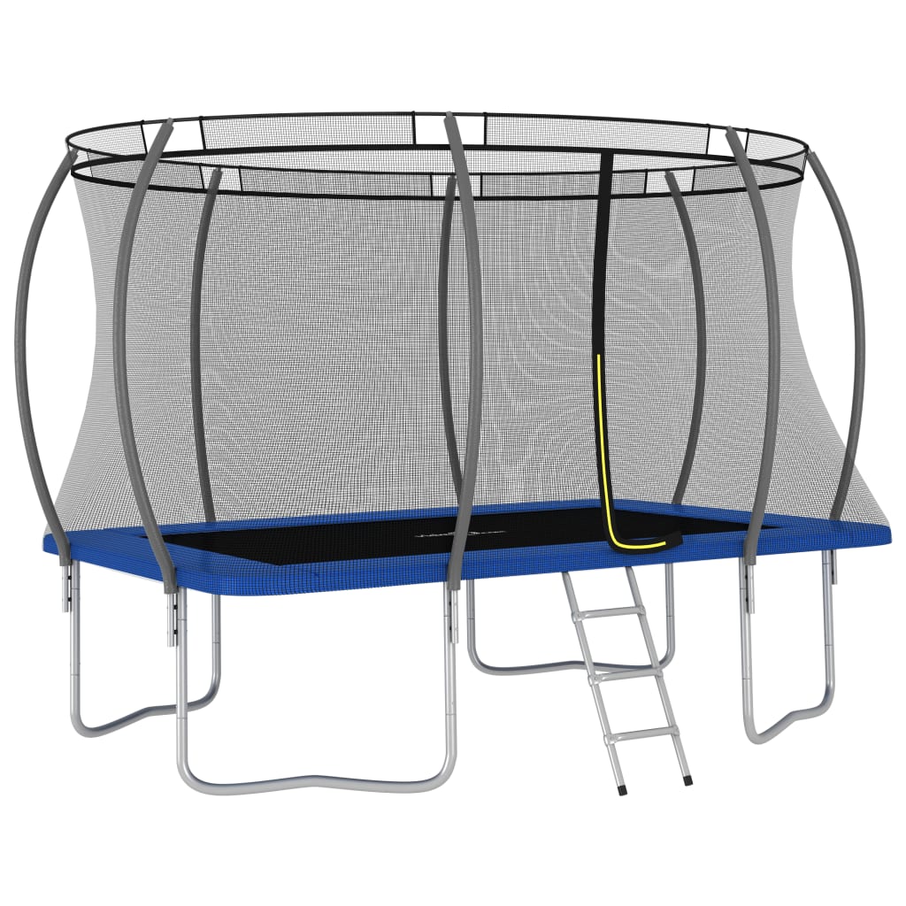 VidaXL Trampolineset rechthoekig 150 kg 335x244x90 cm