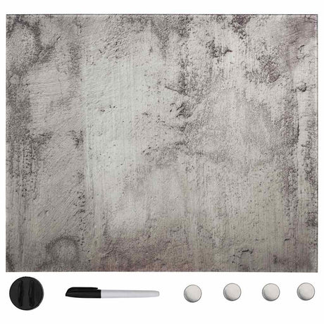 Vidaxl magneetbord wandmontage 60x60 cm glas