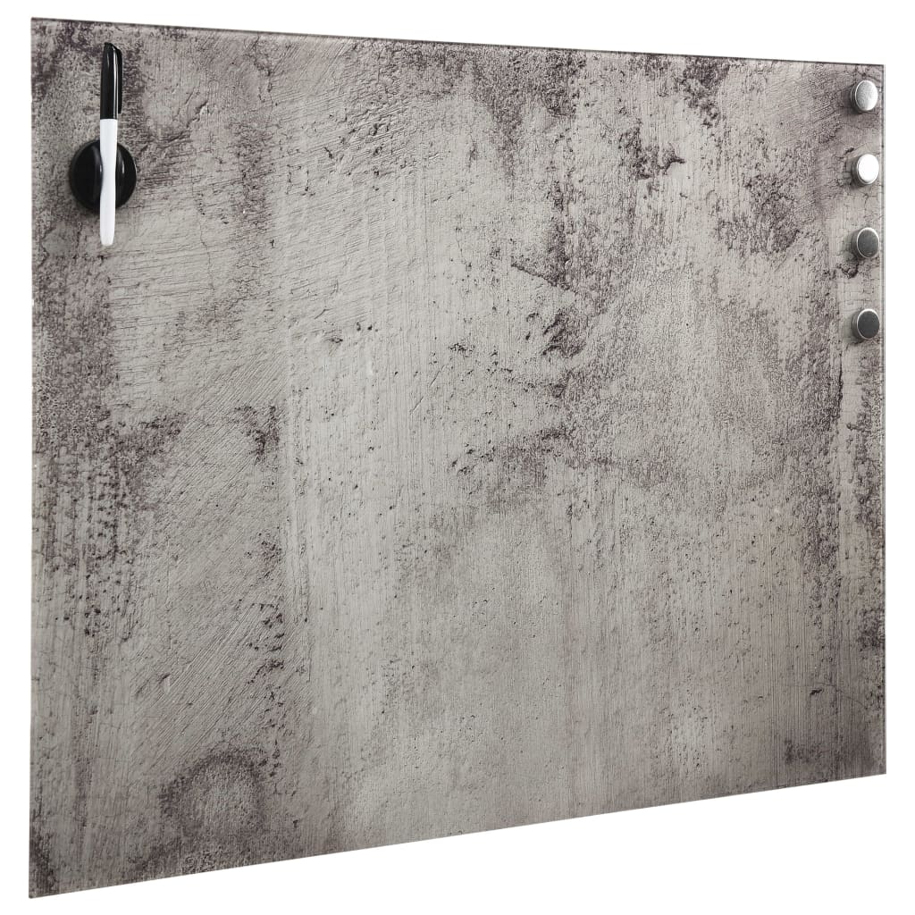Vidaxl magneetbord wandmontage 60x60 cm glas