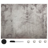 Vidaxl magneetbord wandmontage 80x60 cm glas