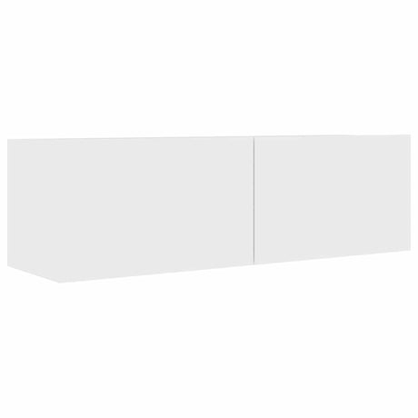 Vidaxl tv-meubel 100x30x30 cm bewerkt hout wit