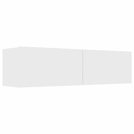 Vidaxl tv-meubel 120x30x30 cm bewerkt hout wit