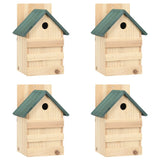 Vidaxl vogelhuisjes 4 st 23x19x33 cm vurenhout