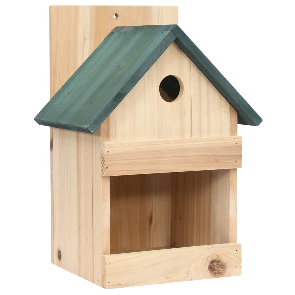 VidaXL Vogelhuisjes 4 st 23x19x33 cm vurenhout