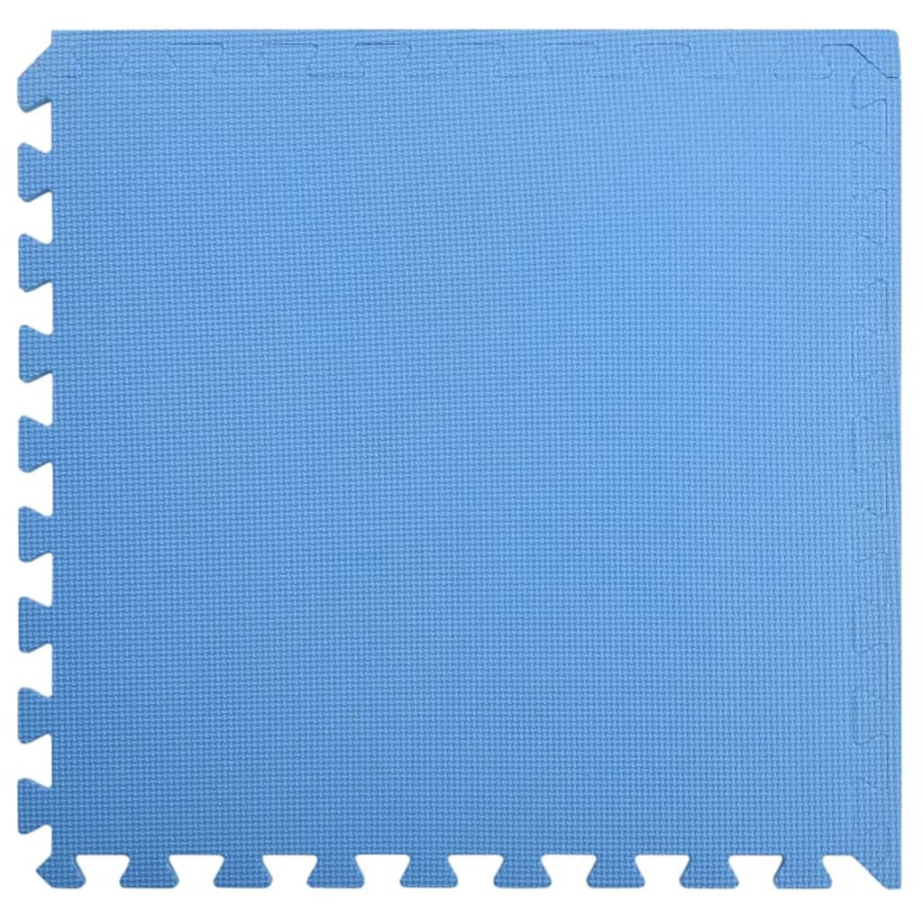 Vidaxl vloermatten 24 st 8,64 ㎡ eva-schuim blauw