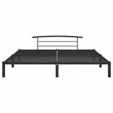 Vidaxl bedframe metaal zwart 180x200 cm