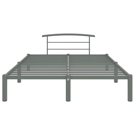 Vidaxl bedframe metaal grijs 120x200 cm