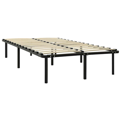 Vidaxl bedframe metaal zwart 140x200 cm