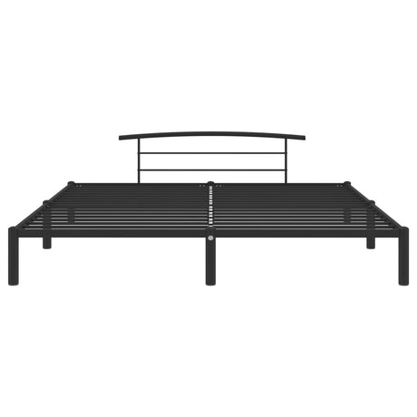 Vidaxl bedframe metaal zwart 200x200 cm