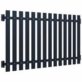 Vidaxl schuttingpaneel antraciet 178x75 cm gepoedercoat staal