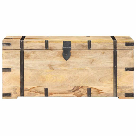 Vidaxl opbergkist 90x40x40 cm massief mangohout