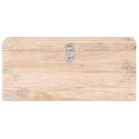 Vidaxl kist 90x40x40 cm massief acaciahout
