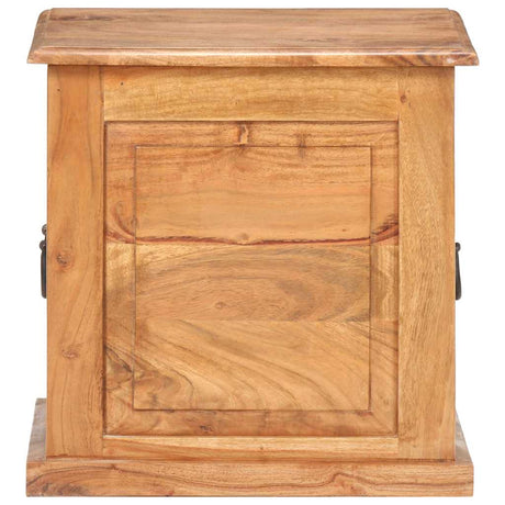 Vidaxl kist 40x40x40 cm massief acaciahout