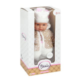 Toi-Toys Lovely Baby Babypop Winterkleren en Flesje