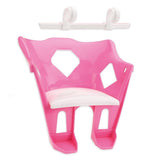 Cute baby poppenfietsstoel roze