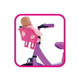 Cute baby poppenfietsstoel roze