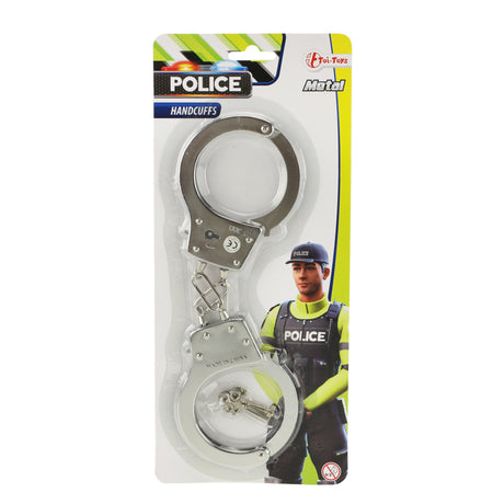 Police Toi-toys Metalen Politie Handboeien 28 Cm