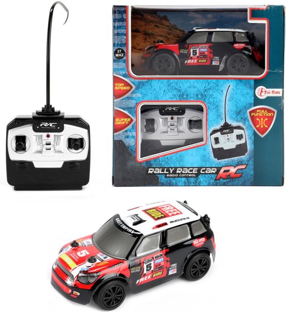 Toi-toys rc rally raceauto m country bestuurbare raceauto