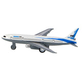 Toi-Toys Pull Back Vliegtuig Metaal Boeing 777