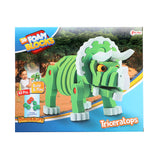 Toi-Toys Toi-toys Knutselpuzzel Tricera Junior 25,8 Cm Groen 59-delig