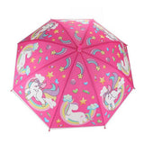 Toi-toys kinderparaplu eenhoorn - paraplu - roze - 66 cm