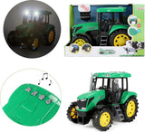 Tractor groot 27cm met licht en geluid