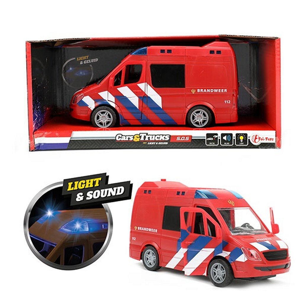 Brandweerwagen met Licht en Geluid