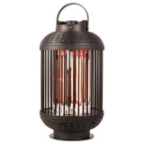 Sunred tafelverwarmer indox 1200 w halogeen zwart