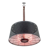 Sunred sunred heater artix ultra hangend 2000 w roségoud zwart