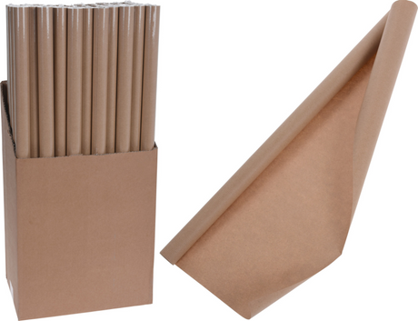 Inpakpapier bruin kraft 3mx70cm