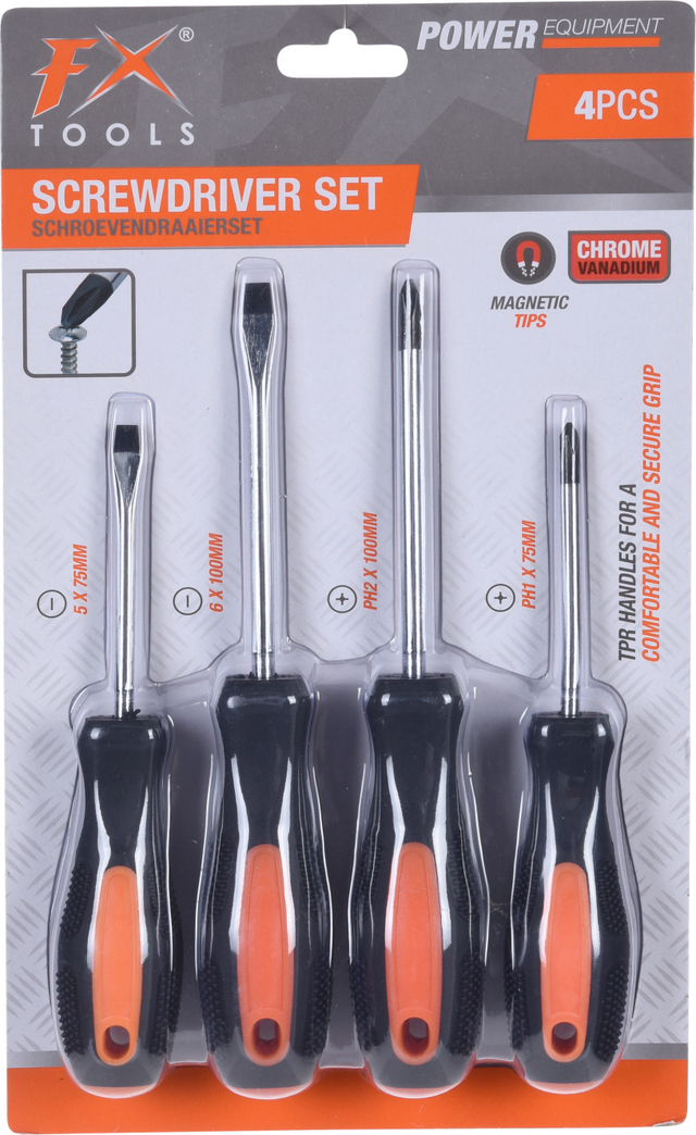 Fx tools schroevendraaiers set 4 stuks