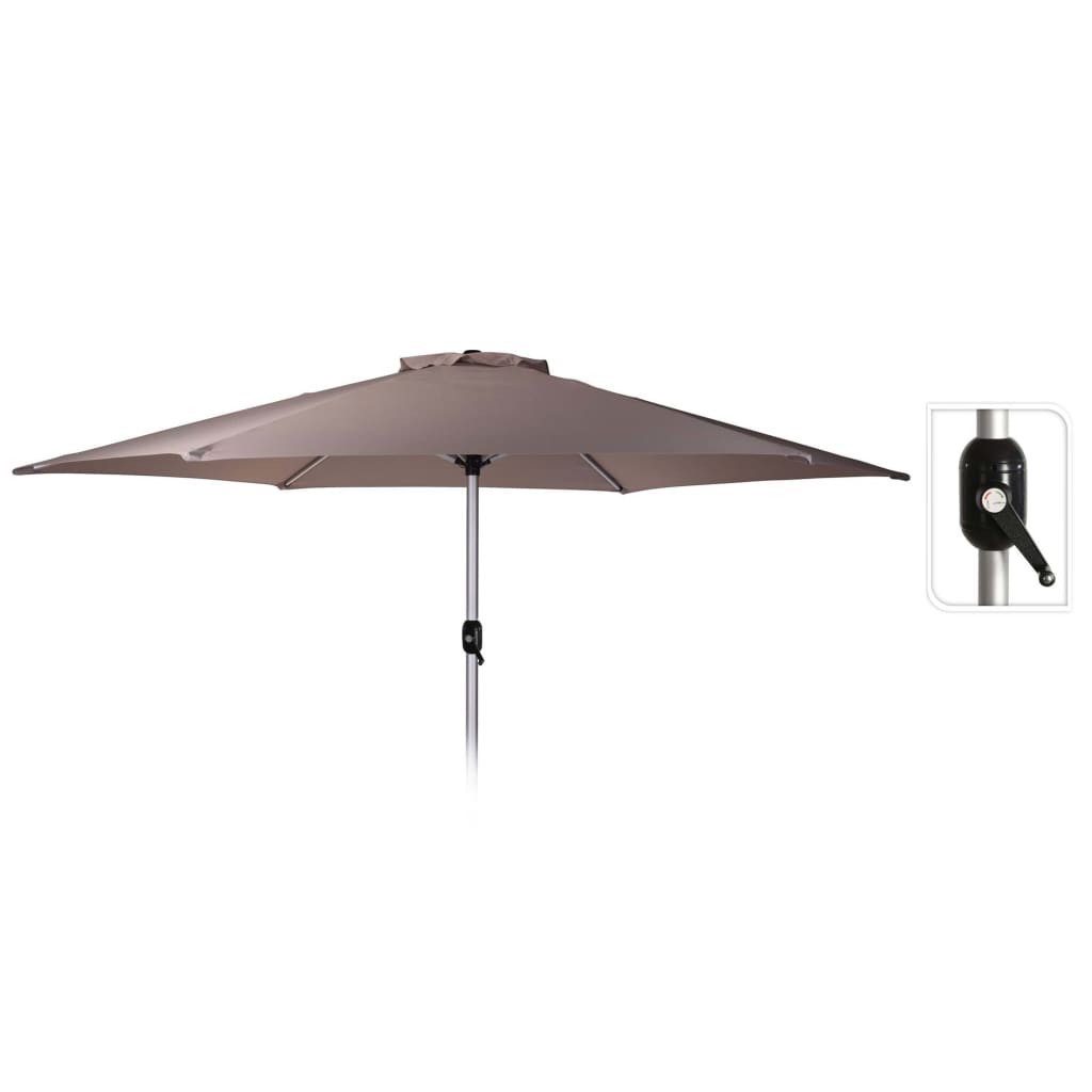 ProGarden ProGarden Parasol Mardi 270 cm taupe