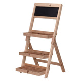 H S Collection H S Collection Plantenrek met 3 niveaus 39x17x76 cm hout