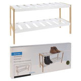 Storage solutions storage solutions schoenenrek met 2 lagen 70x26x36 cm