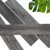 Wallart wallart planken hout-look schuurhout eiken asgrijs