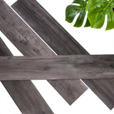 Wallart wallart planken hout-look schuurhout eiken houtskoolzwart