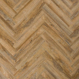 Wallart planken hout-look gerecycled eikenhout vintagebruin