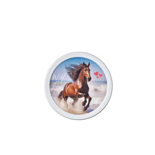 Mepal fruitbox campus - 300 ml - inclusief fruitvorkje - sluit goed af - snackdoosje - wild horse