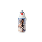 Mepal pop-up drinkfles campus - 400 ml - sluit goed af - drinkbeker voor kinderen - wild horse