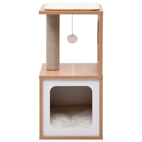 Vidaxl kattenkrabpaal met sisal krabmat 60 cm