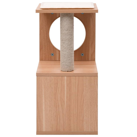 Vidaxl kattenkrabpaal met sisal krabmat 60 cm