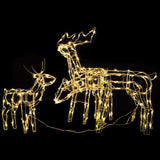 Vidaxl 3-delige kerstverlichting rendieren 229 led's