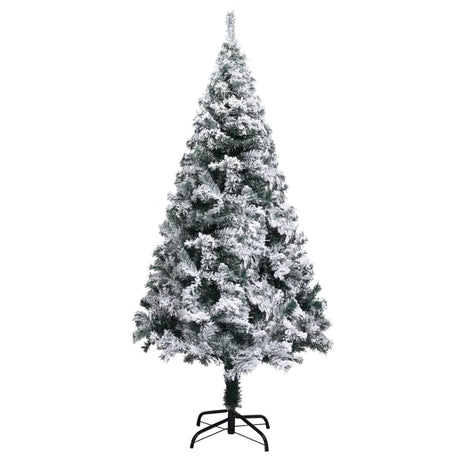 Vidaxl kunstkerstboom met sneeuw 150 cm groen