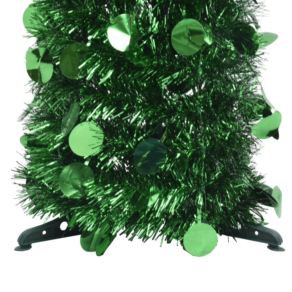 Vidaxl kunstkerstboom pop-up 120 cm pet groen