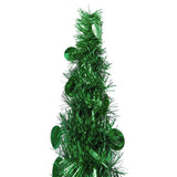 Vidaxl kunstkerstboom pop-up 150 cm pet groen